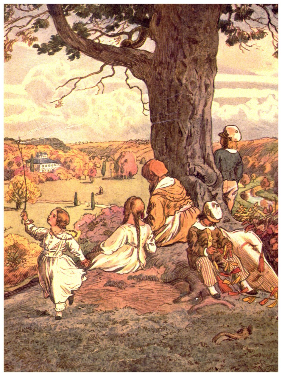 Bedstemor, udgave 1924, illustrerer Adolf Kašpar af Zemanst