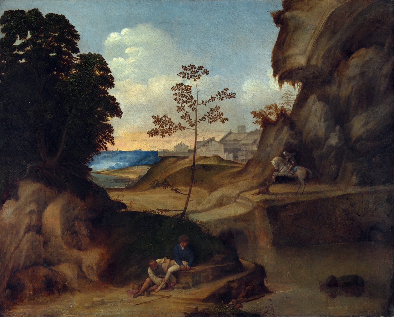 Il Tramonto (Solnedgangen) af Giorgione