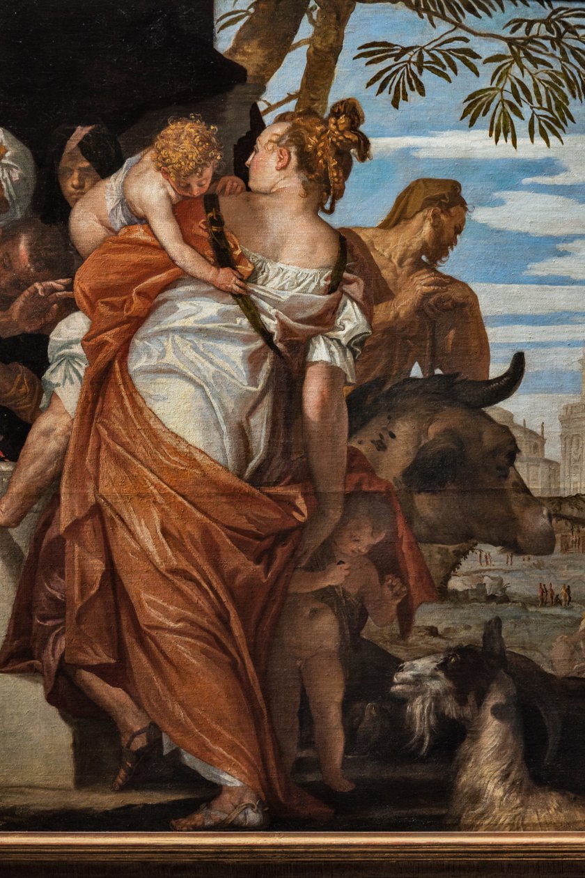Davids salvelse, detalje af (1528 88) Veronese