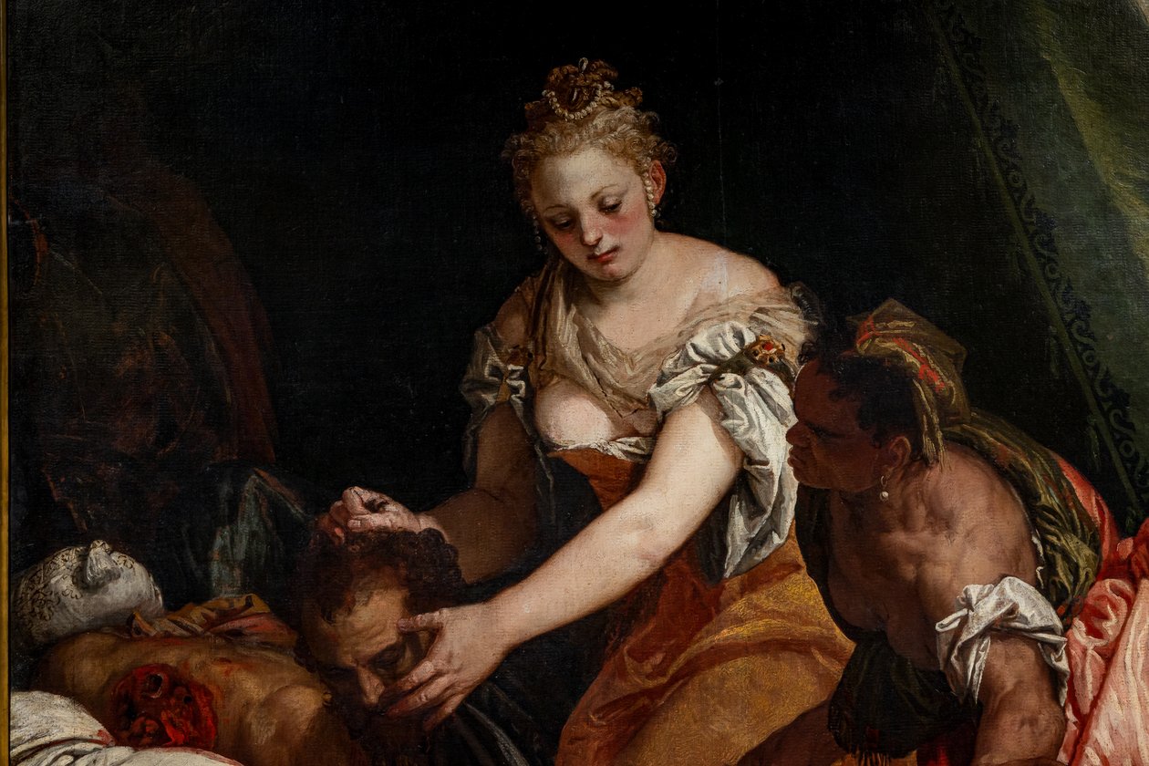 Judith med hovedet af Holofernes, detalje af (1528 88) Veronese
