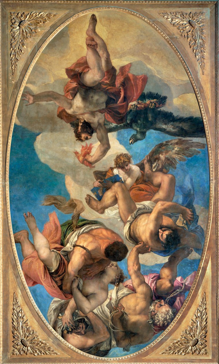Jupiter straffer lasterne ... af (1528 88) Veronese