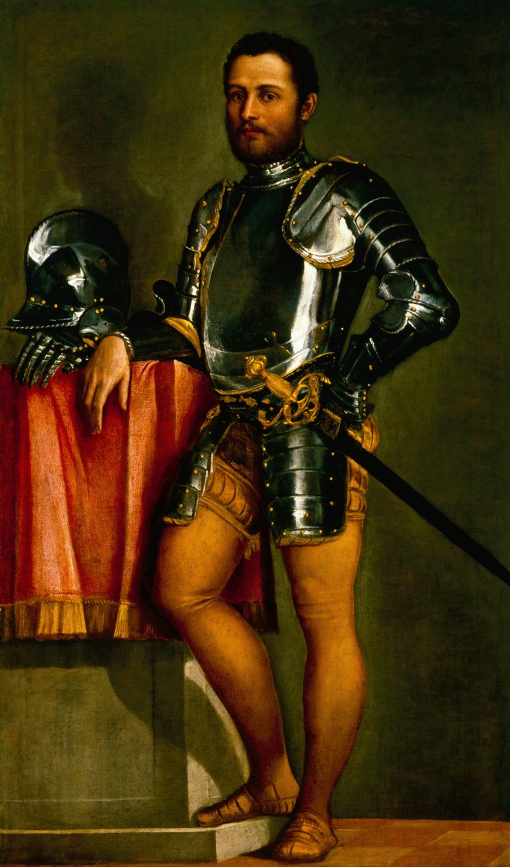 Portræt af en gentleman (olie) af Veronese