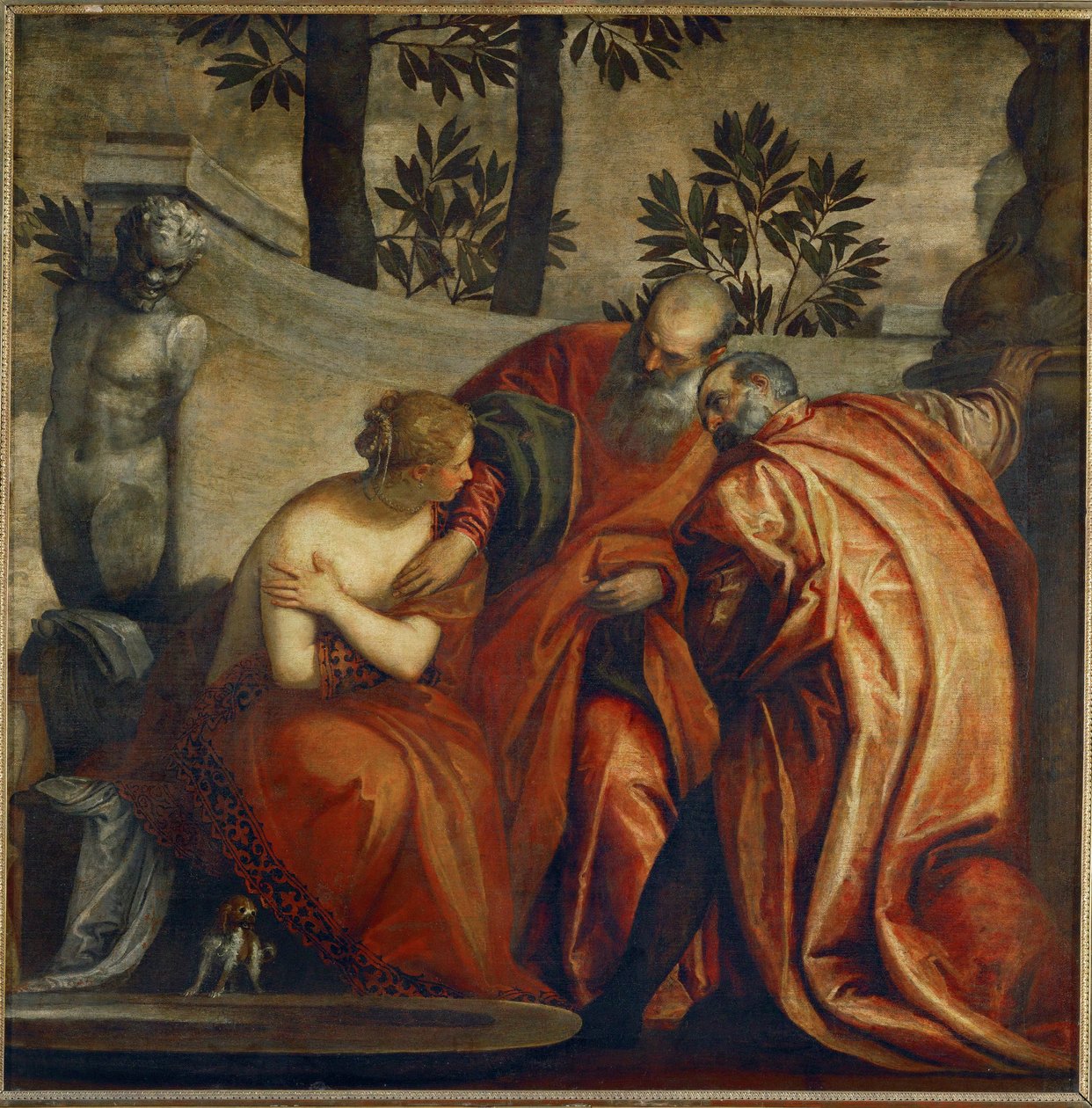 Susanna og de to ældste ... af (1528 88) Veronese
