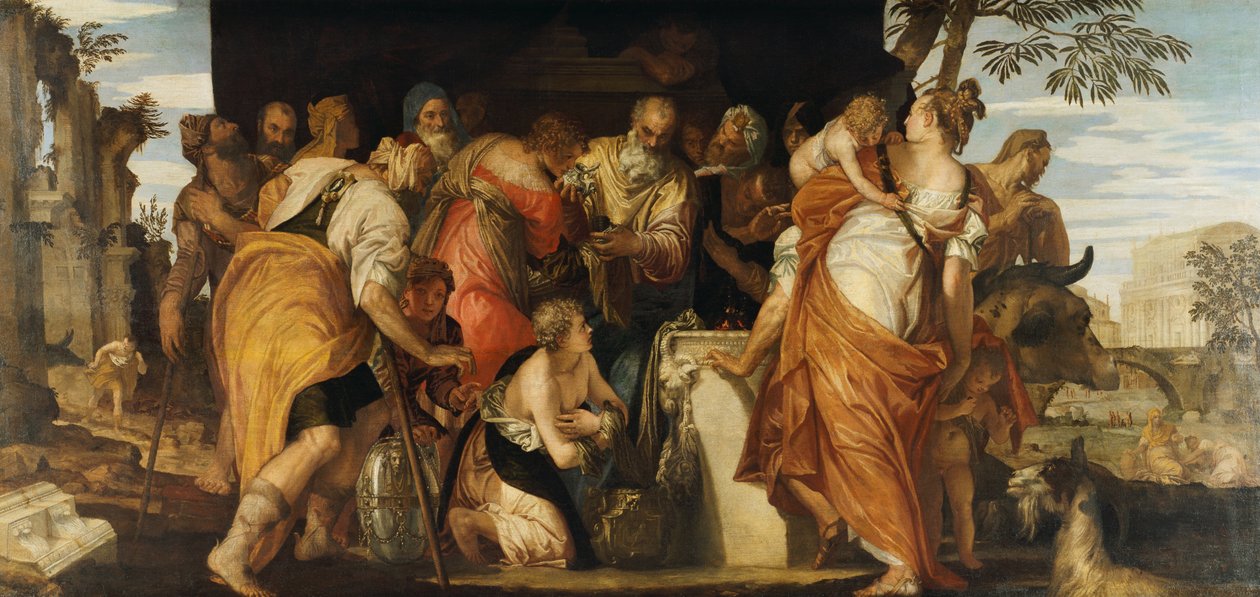Davids salvelse, ca. 1555 (olie på lærred) af (1528 88) Veronese