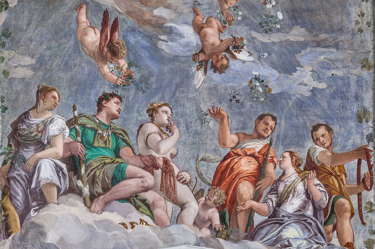 Kærlighedens domstol, den ægteskabelige kærligheds rum af Veronese