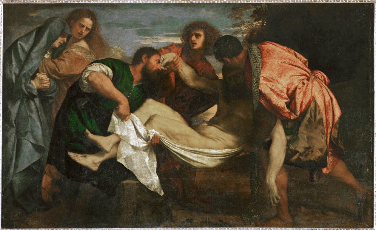 Kristi gravlæggelse ... af (1528 88) Veronese