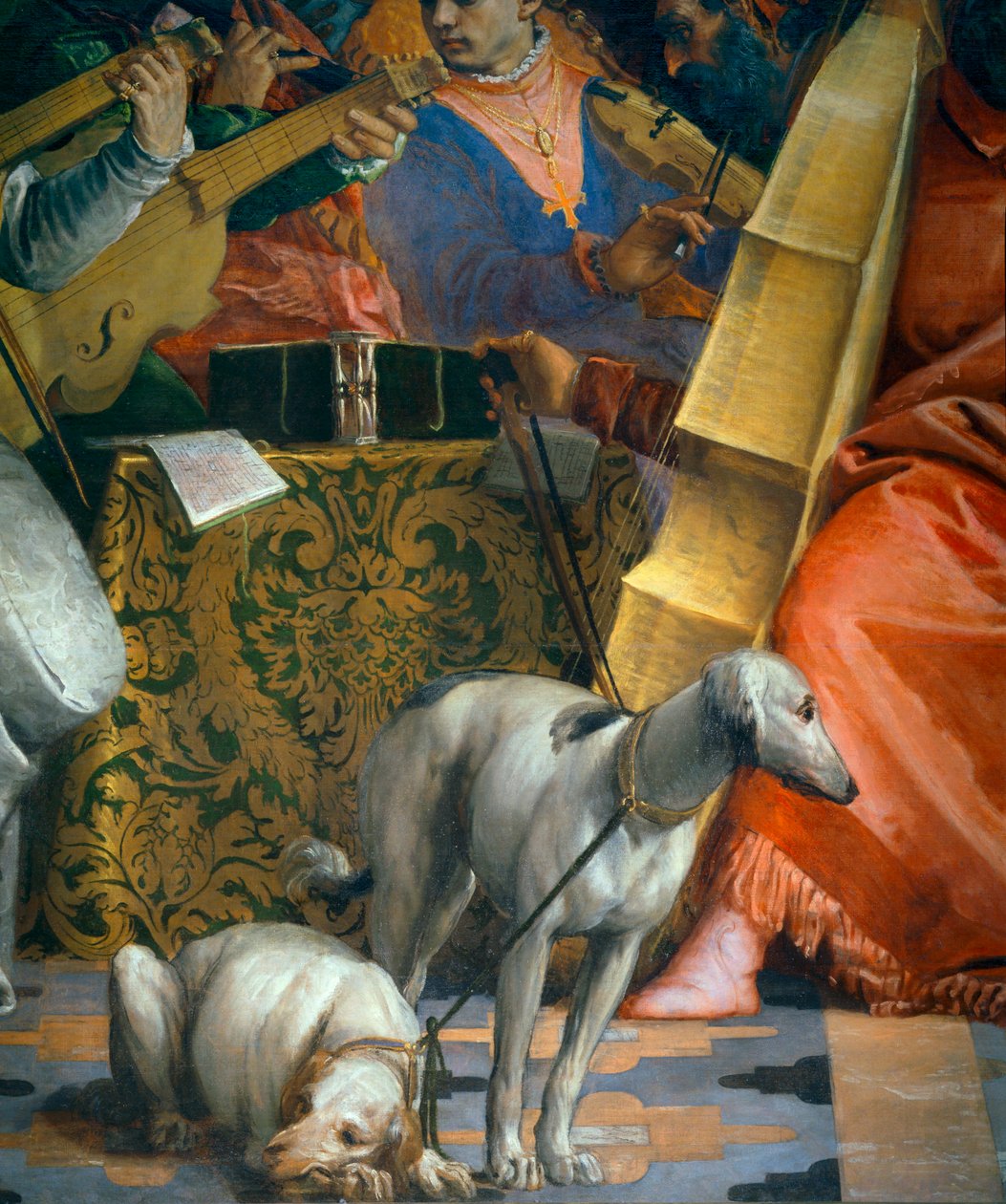 Brylluppet på Cana ... af (1528 88) Veronese