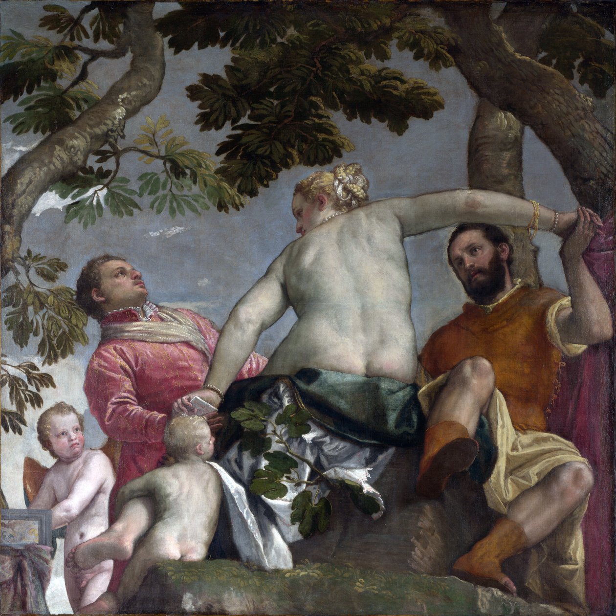 Unfaithfulness, ca. 1575 (olie på lærred) af Veronese