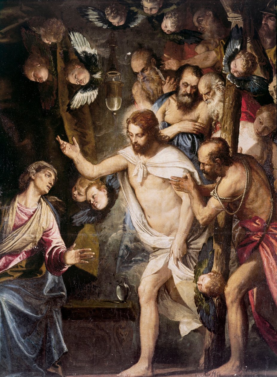 Kristus i limbo, maleri af Paolo Caliari Veronese af Veronese