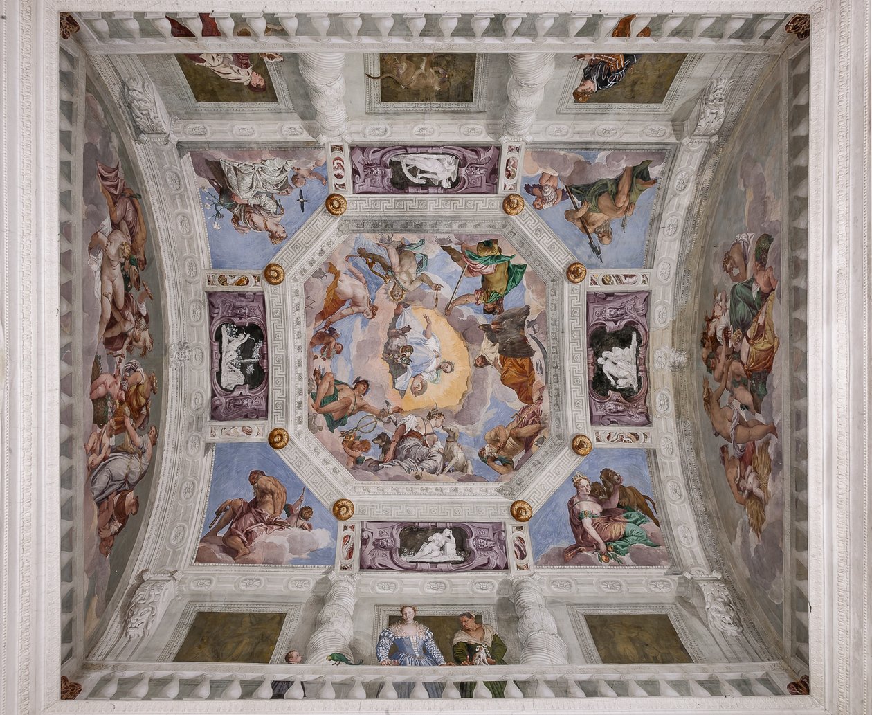Olympus, hvælving af Olympus Hall af Veronese