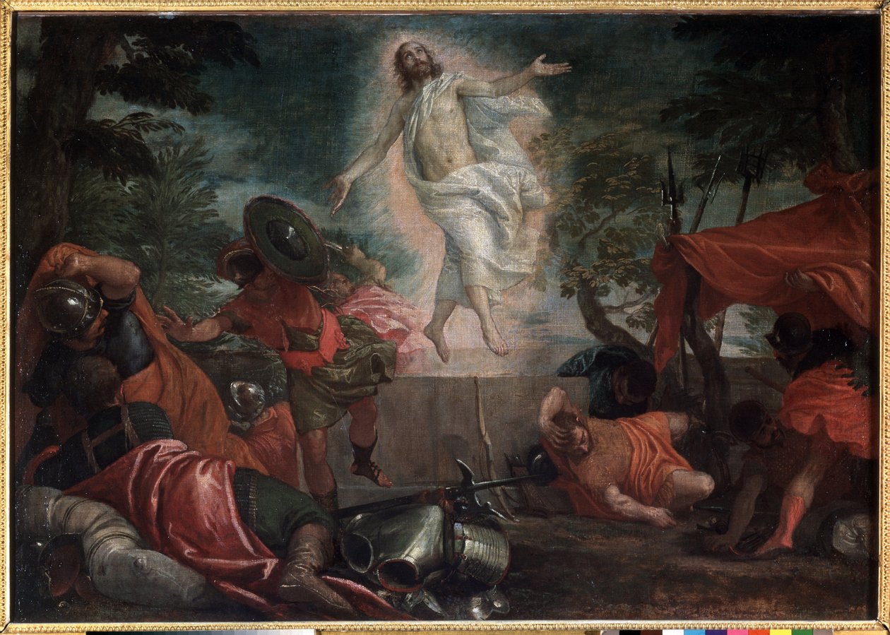 The Resurrection, ca. 1580 (olie på lærred) af Veronese