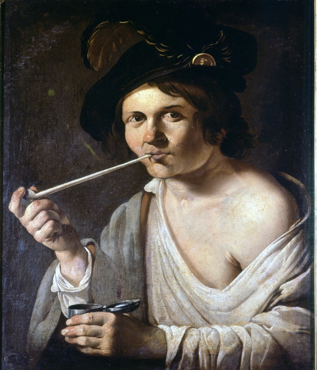 Formodet portræt af Tommaso Aniello dit Masaniello (1623 - 1647). Napoli, Nationalmuseet i St. Martino. af Masaniello