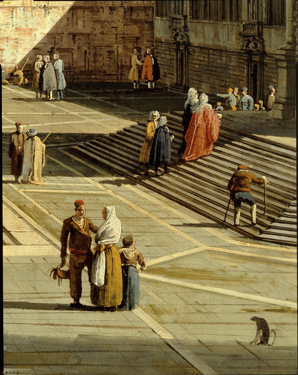 Indgangen til Canal Grande og Salute-kirken - ... af (1697-1768) Canaletto