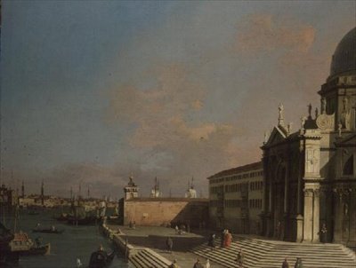 Indgangen til Canal Grande, Venedig af Canaletto