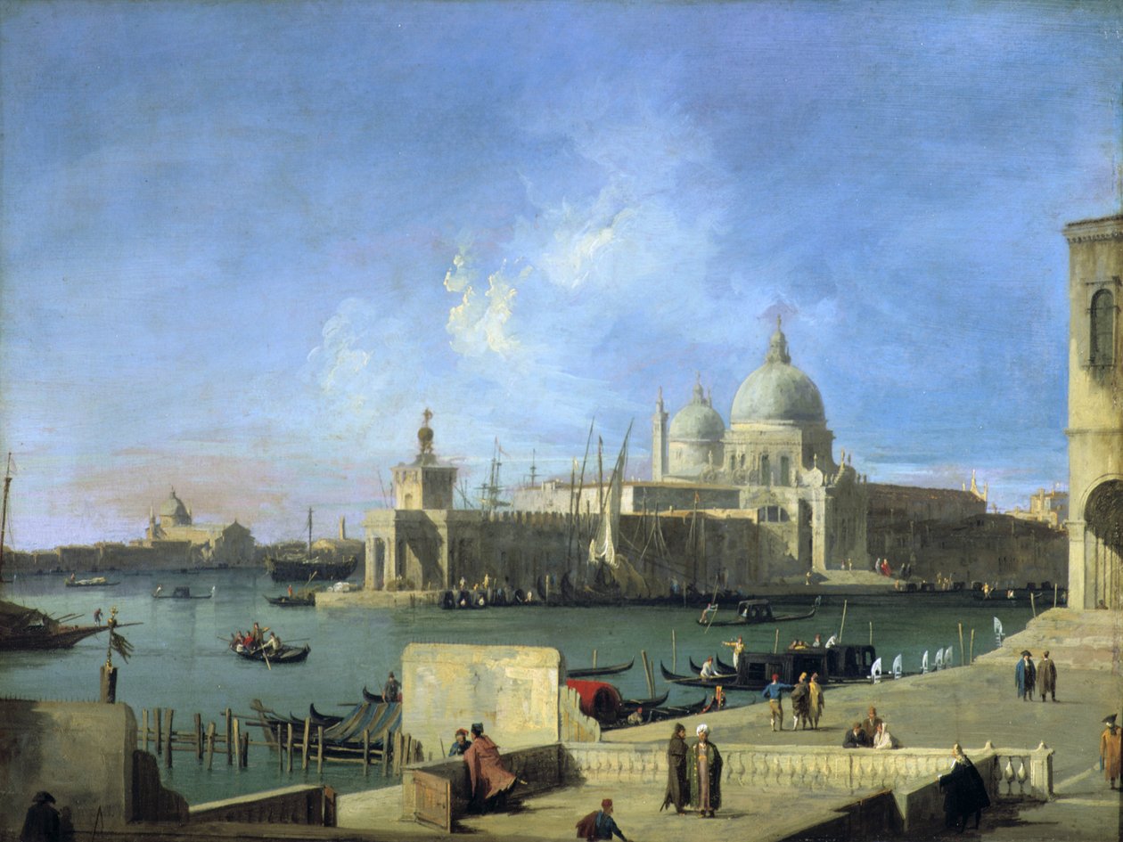 Näkymä tervehdys Grand Canal