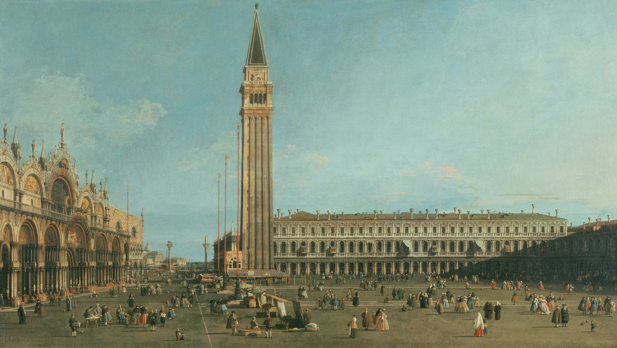 Markuspladsen af Canaletto