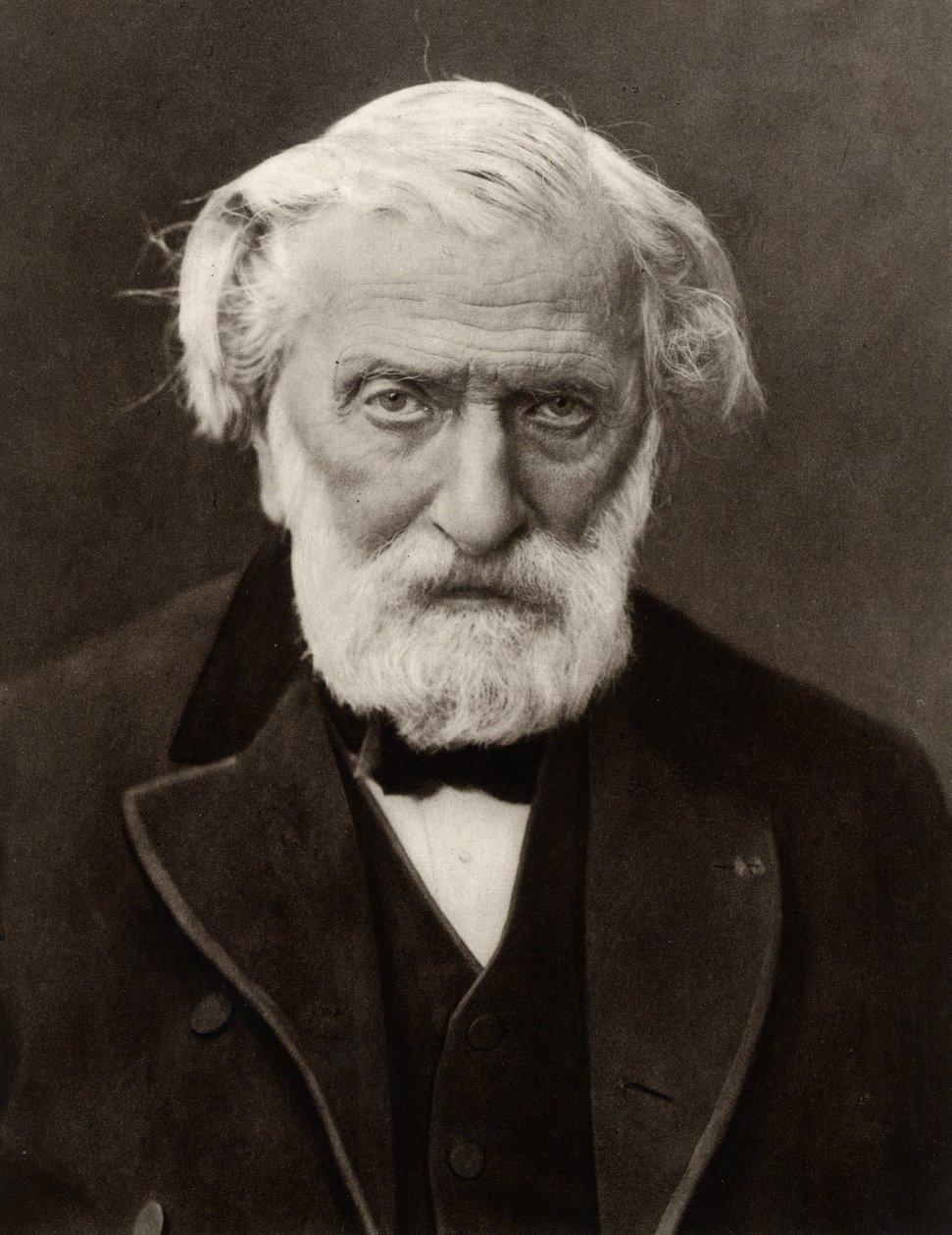 (Charles Louis) Ambroise Thomas (1811-1896) ranskalainen säveltäjä ja Pariisin konservatorion johtaja vuodelta 1871 (b/w kuva) af (1820 1910) Nadar
