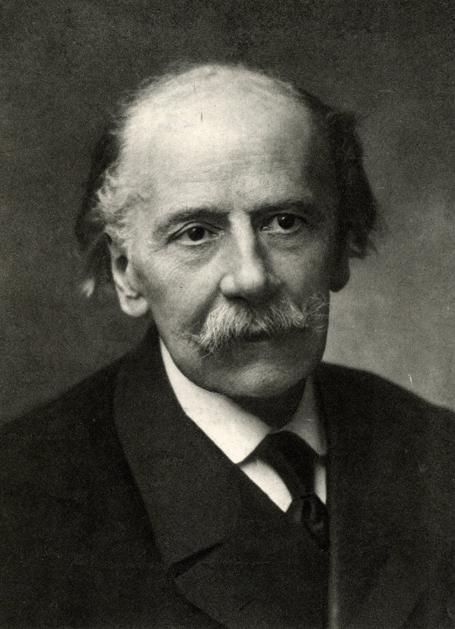 Jules (Emile Frederic) Massenet (1842-1912). Fransk komponist (s/h foto) af (1820 1910) Nadar