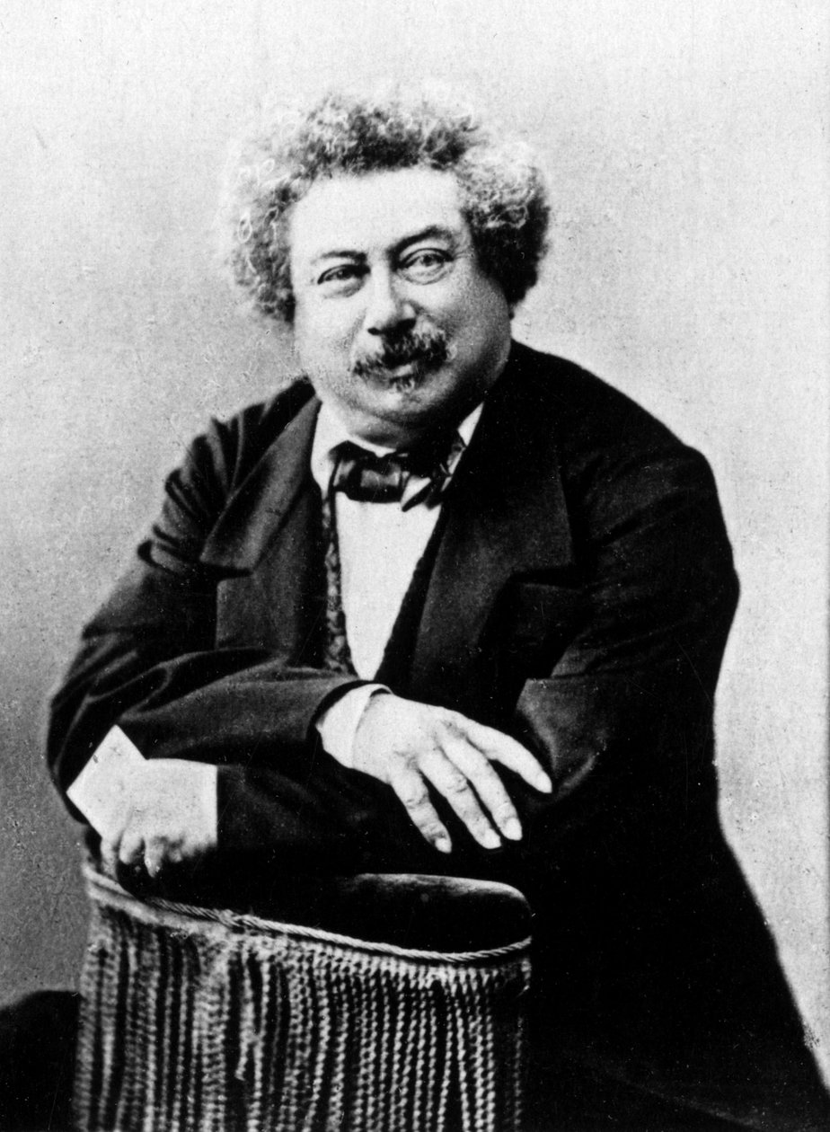 Portræt af Alexandre Dumas pere af (1820 1910) Nadar