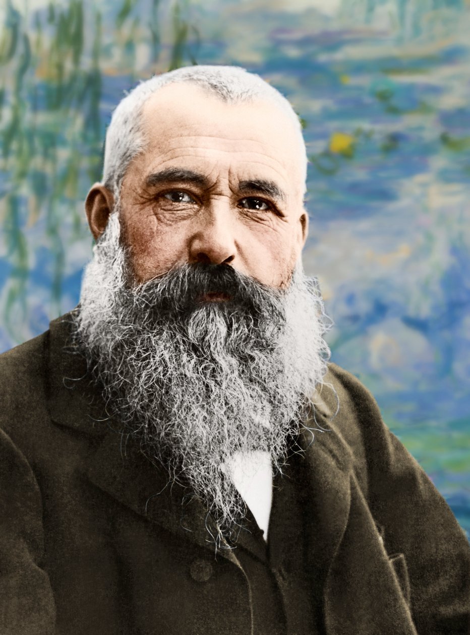 Portræt af Claude Monet, ca. 1899 (foto) af Nadar