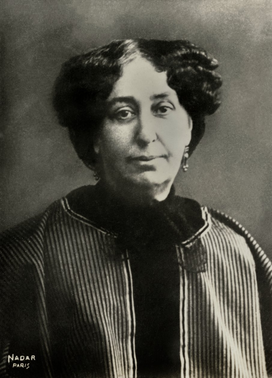 Portræt af forfatteren George Sand ( 1804) af (1820-1910) Nadar