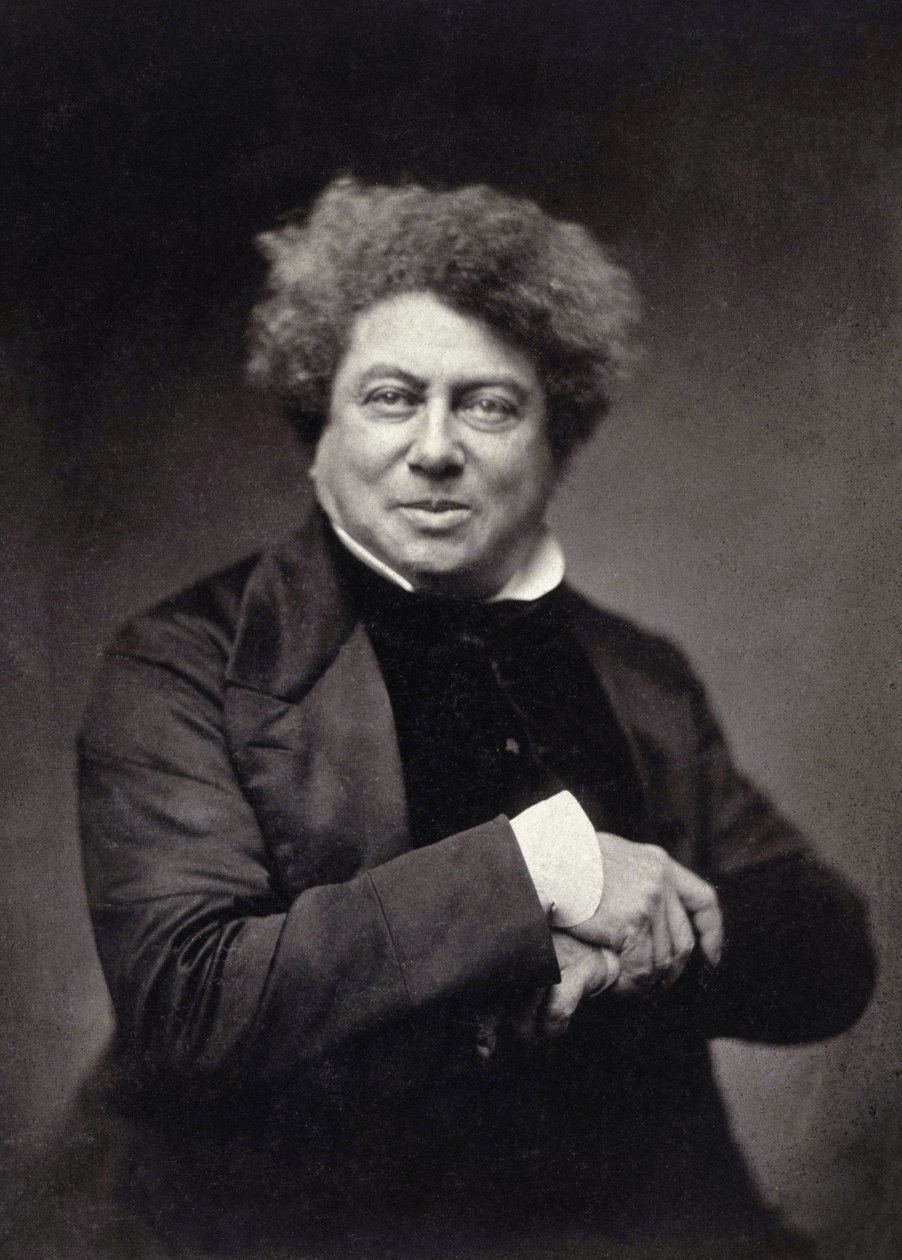 Alexandre Davy de la Pailleterie, kendt som Alexandre Dumas far (1802-1870) af Nadar