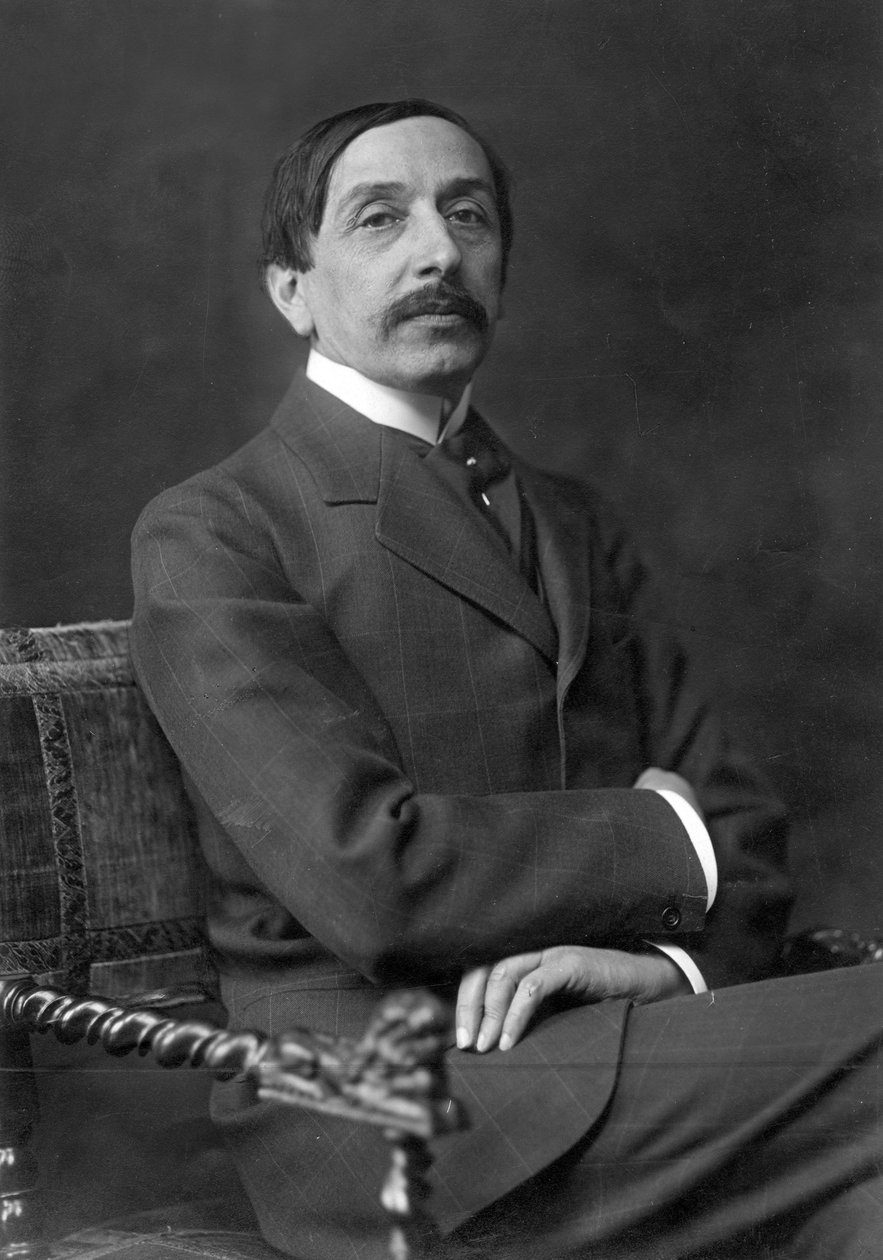 Fransk politiker og forfatter Maurice Barres (1912-1913), billede af Nadar af (1820 1910) Nadar