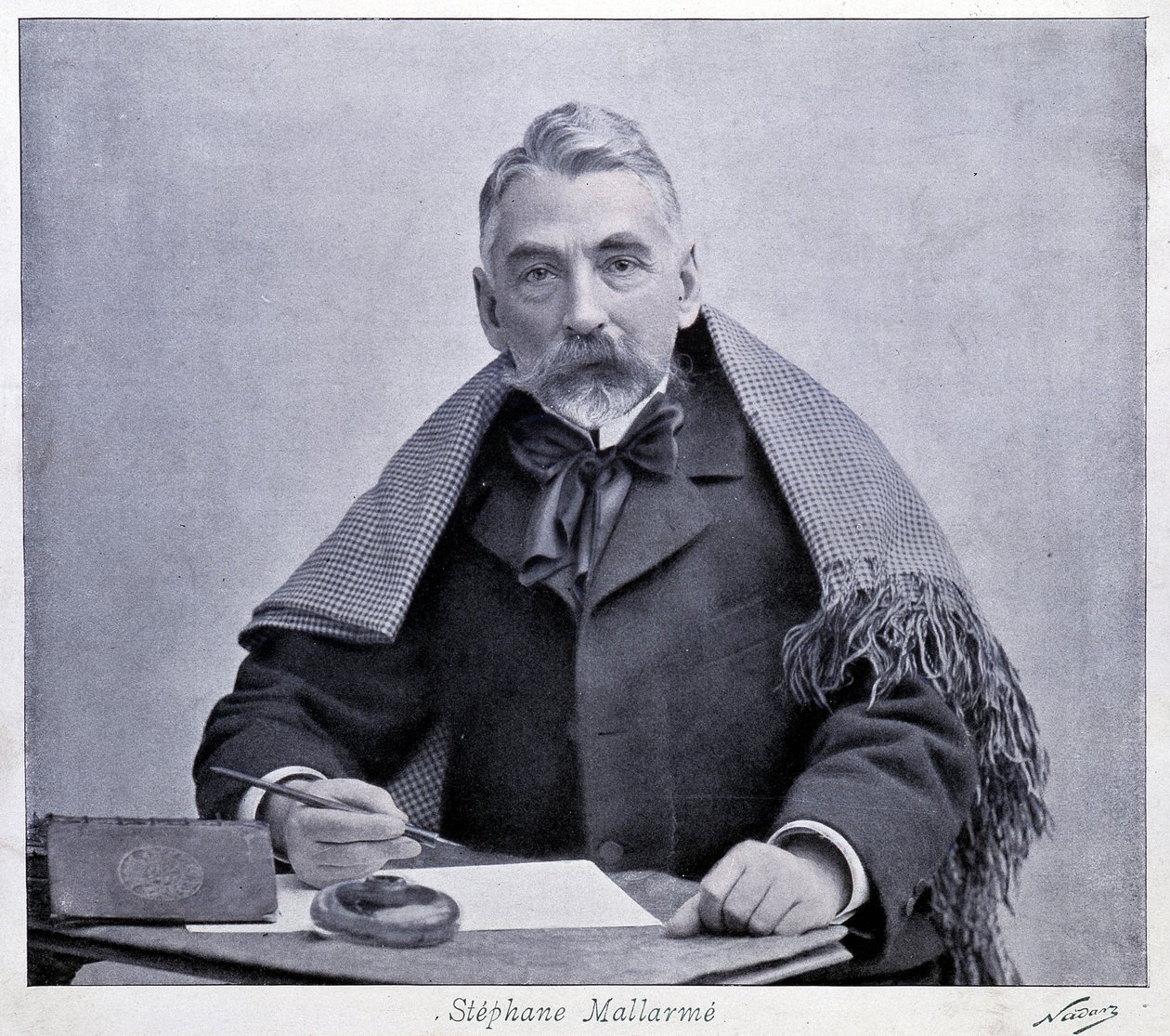 Mallarme (1842-1898) - fotografi af Nadar, Carnavalet. af Nadar