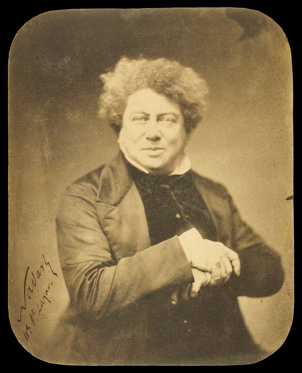 Portræt af Alexandre Dumas af Nadar af Nadar