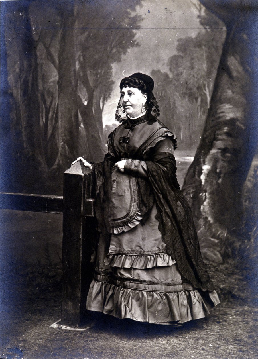 Portræt af George Sand (Aurore Dupin, Baronne Dudevant) (1804-1876) af Nadar. af Nadar