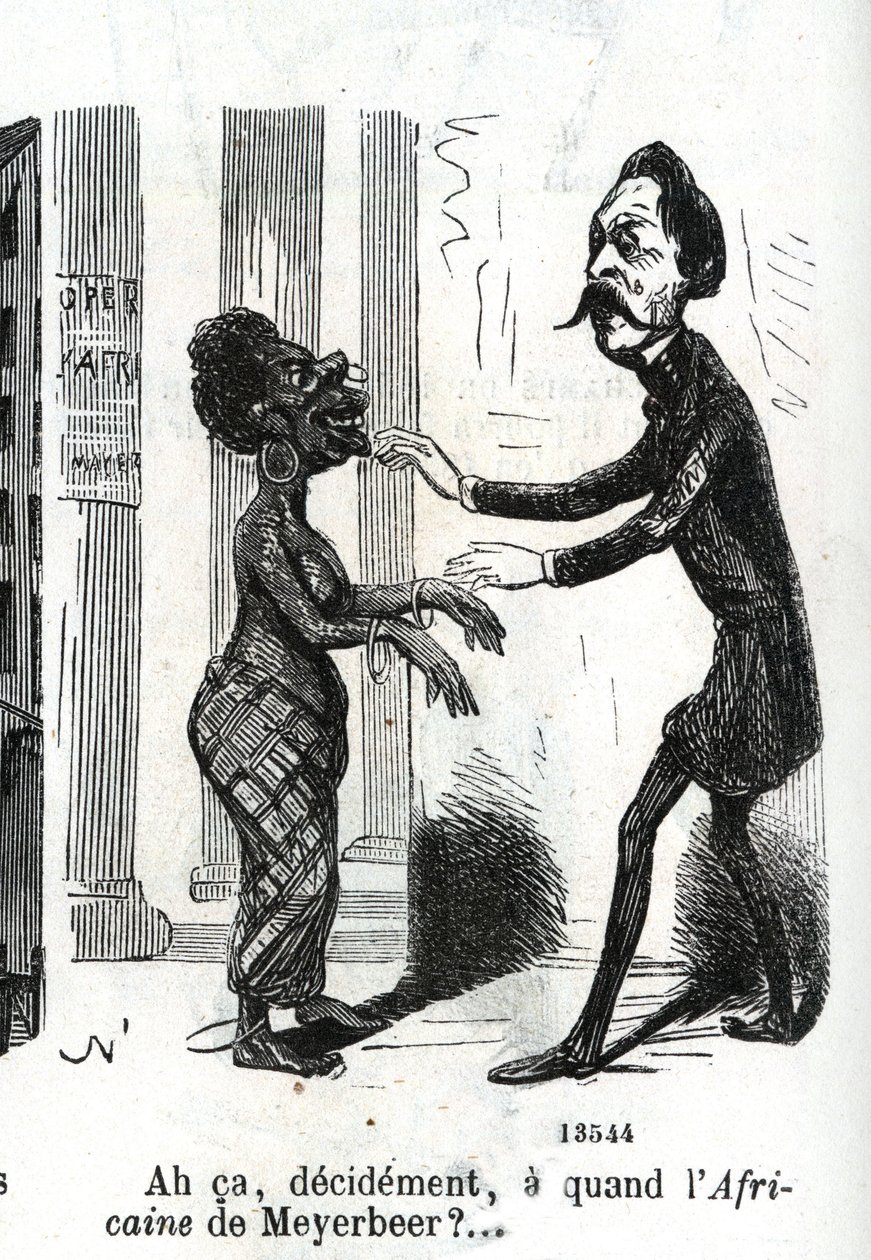 Hvornår er Giacomo Meyerbeer afrikansk? af Nadar
