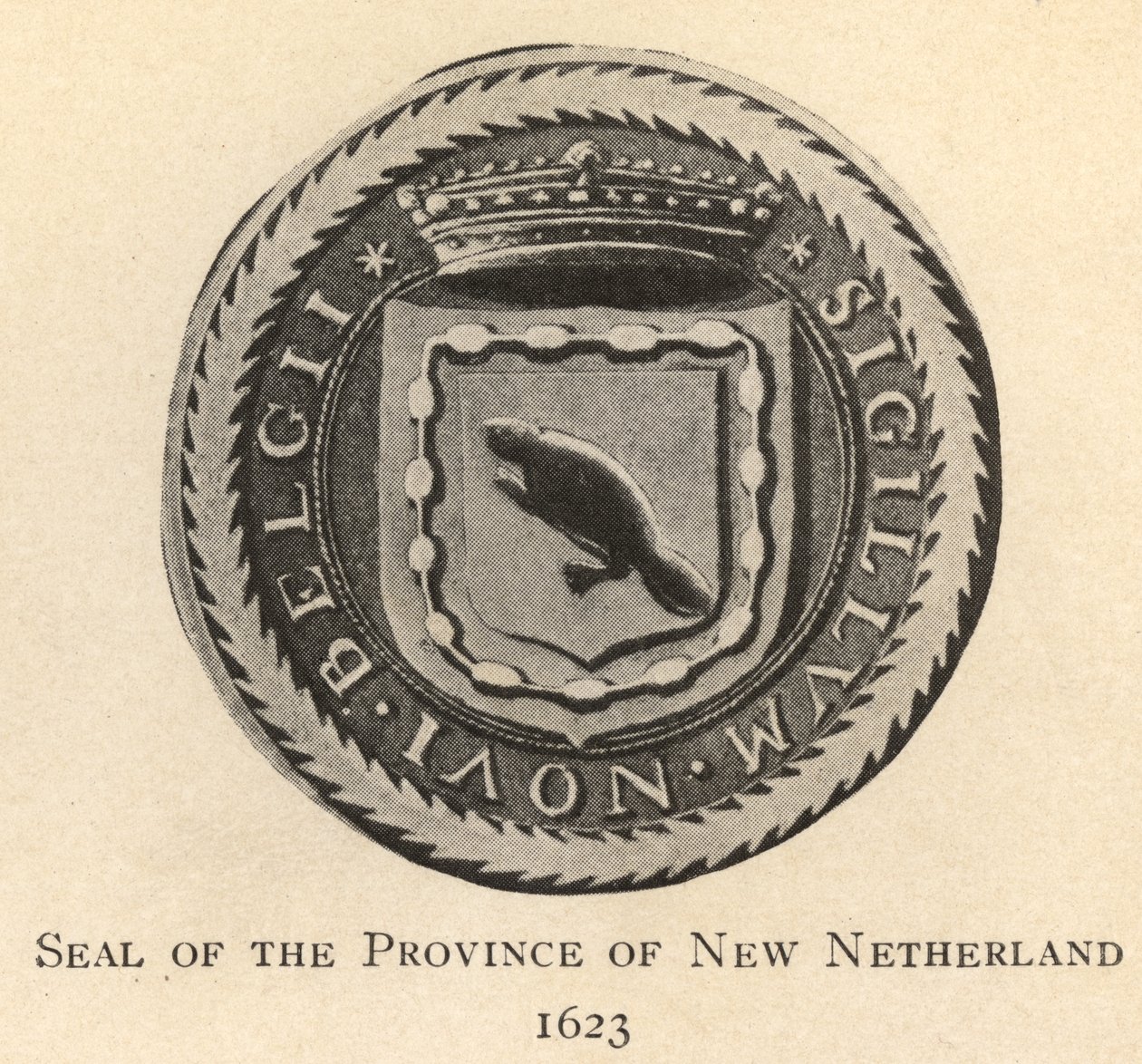 Segl fra provinsen New Netherland af (after) American School