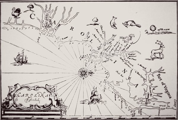Colonial America (litho) af (after) English School