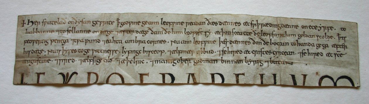 Godwine Charter af (after) English School