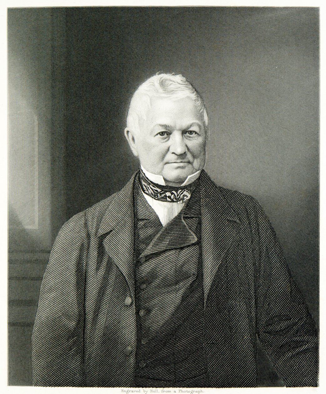 Adolphe Thiers af (after) English photographer