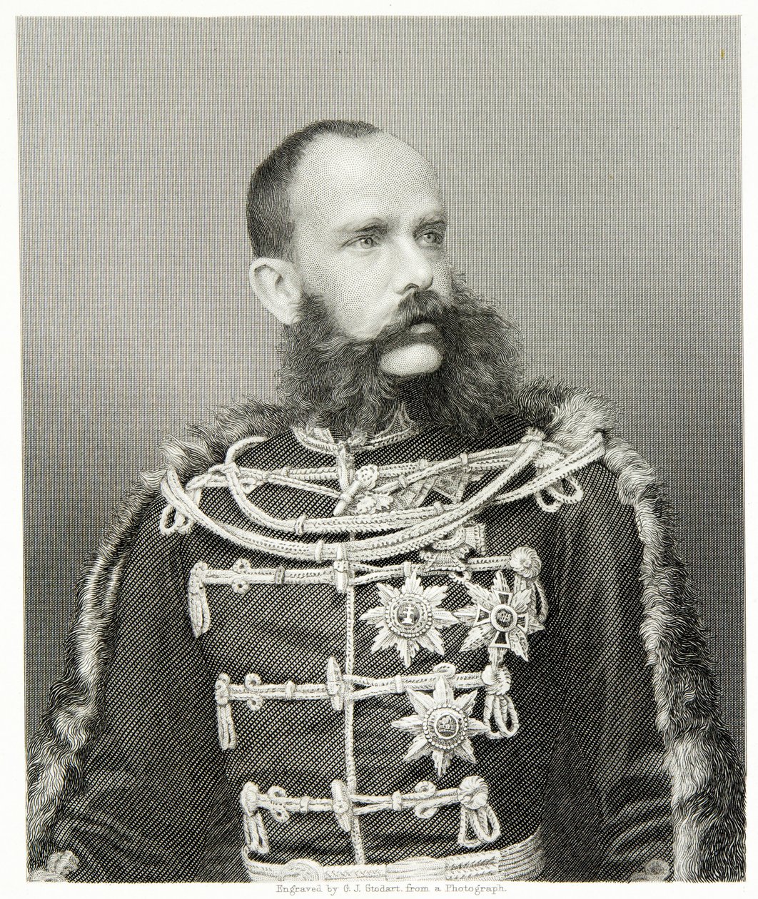 Francis Joseph (gravering) af (after) English photographer
