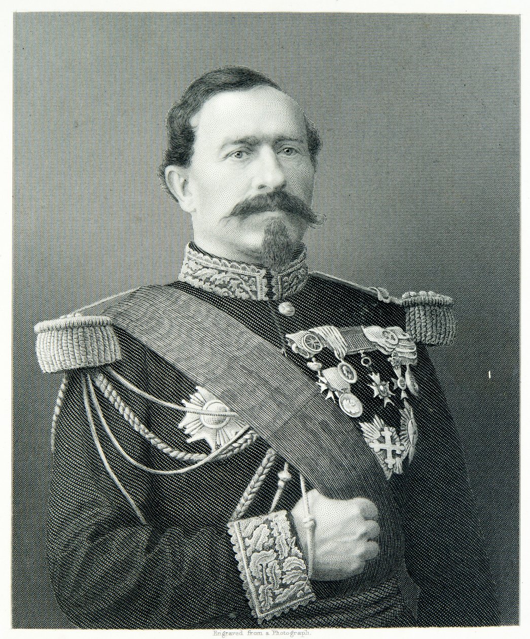 General Bourbaki af (after) English photographer