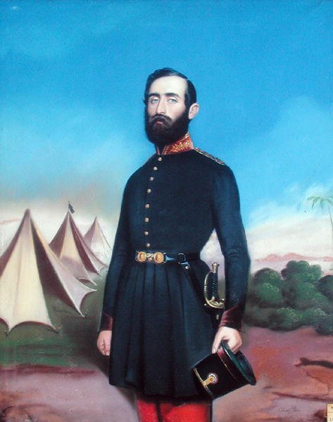 Dr. Marmonnier (1813-91) kirurg for den franske hær i Afrika af (after) French School