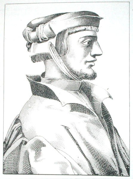 Agrippa von Nettesheim (1486-1535) kopi af en illustration fra 