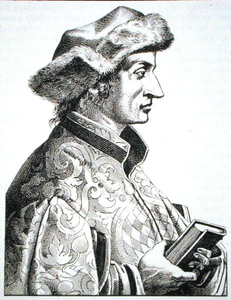 Portræt af Sebastien Brant (ca. 1485-1521), fra 
