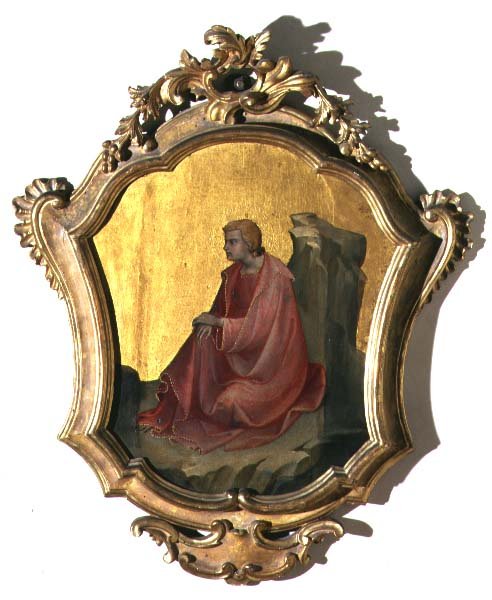 Evangelisten Johannes (tempera på panel) af (c.1370 1425) Lorenzo Monaco