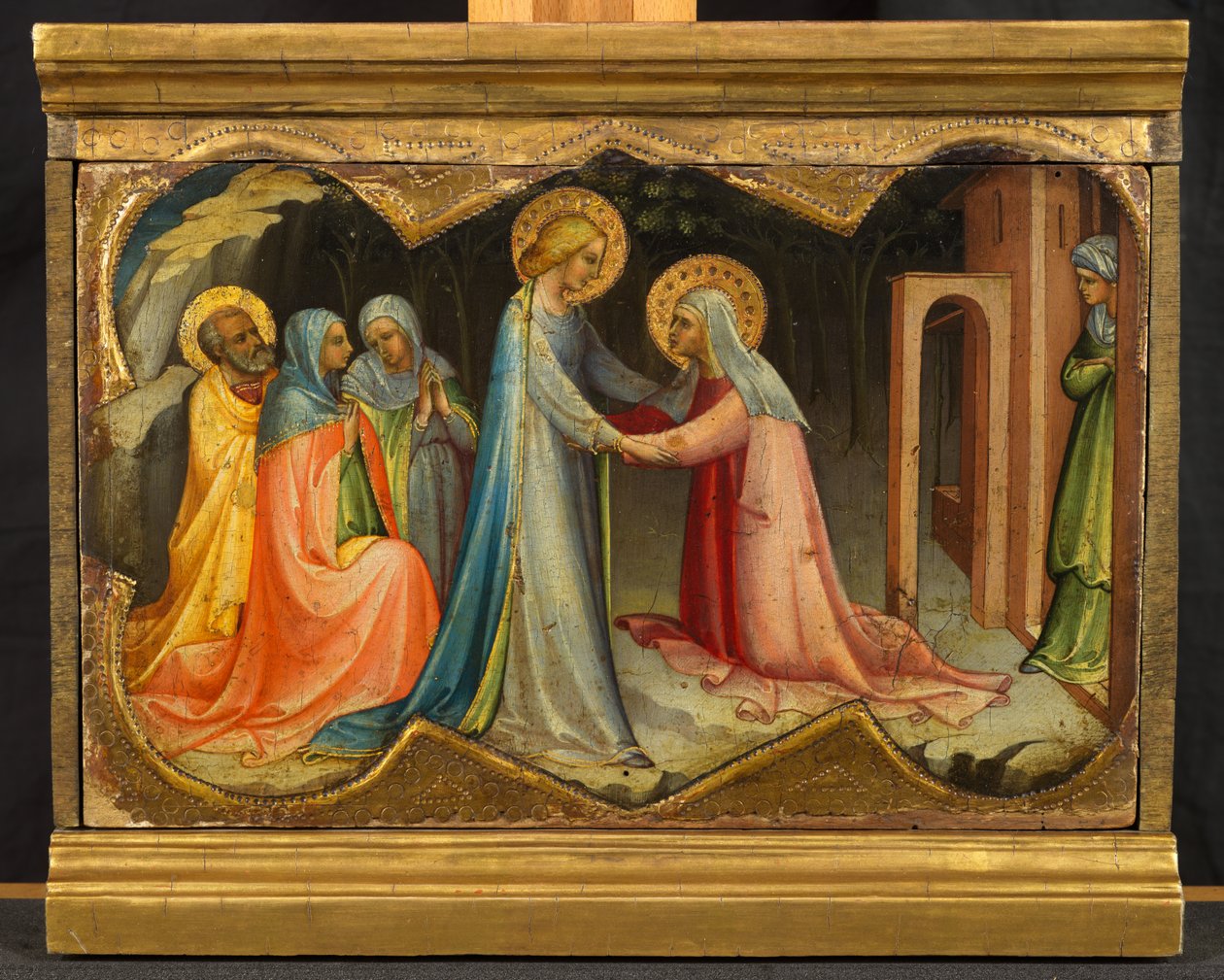 Besøg af (c.1370 1425) Lorenzo Monaco