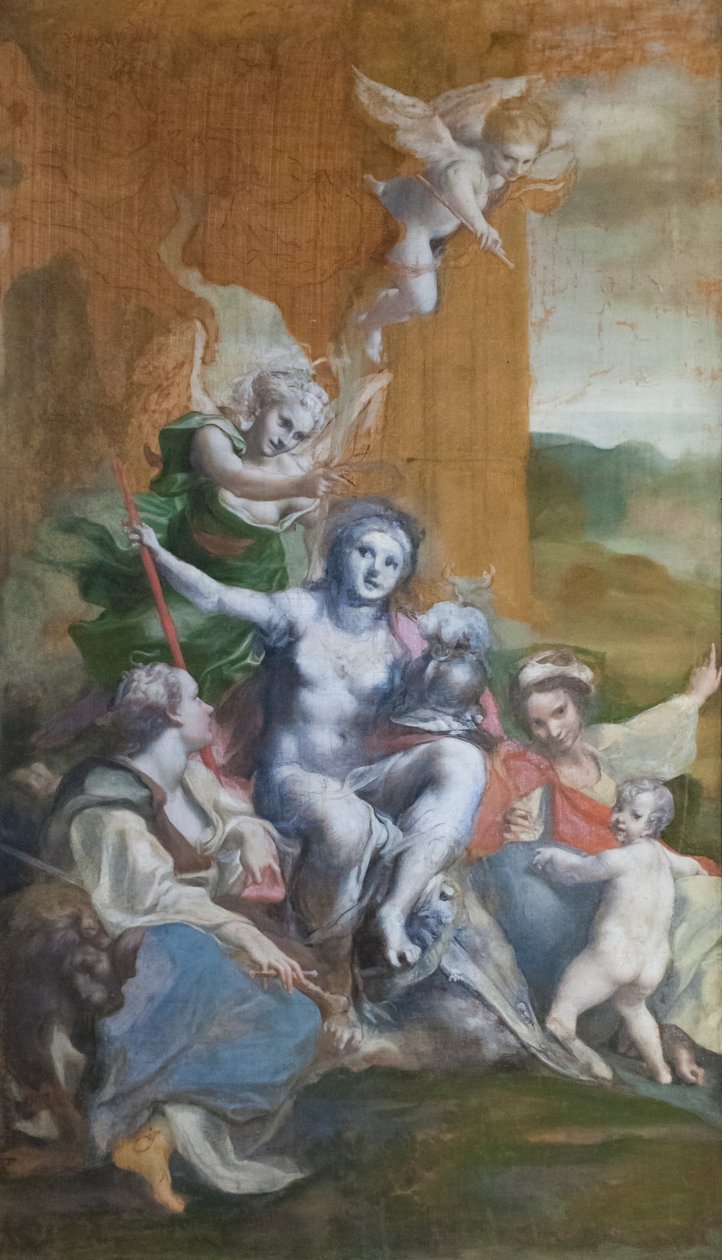 Allegori over dyd af (c.1489 1534) Correggio