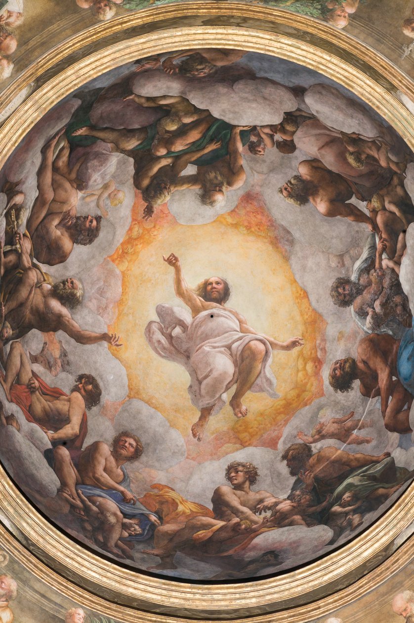 Kristi himmelfart af (c.1489 1534) Correggio