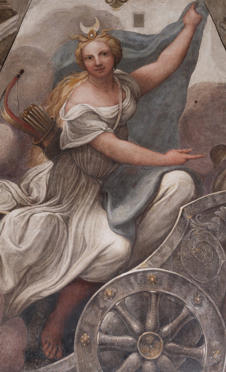 Diana på en vogn af (c.1489 1534) Correggio