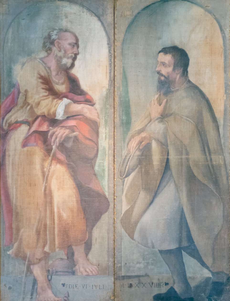 Saint Joseph og en hengiven af (c.1489 1534) Correggio