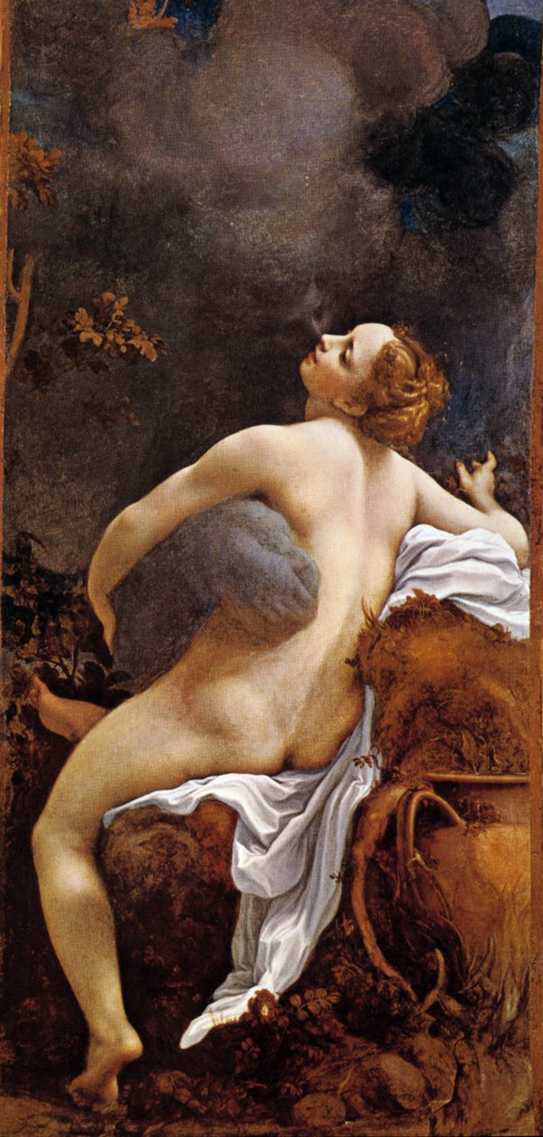 Jupiter (Zeus) og Io, fra AP Le Corrège, v. 1530, Kunsthistorisches Museum, Wien. af (c.1489 1534) (after) Correggio