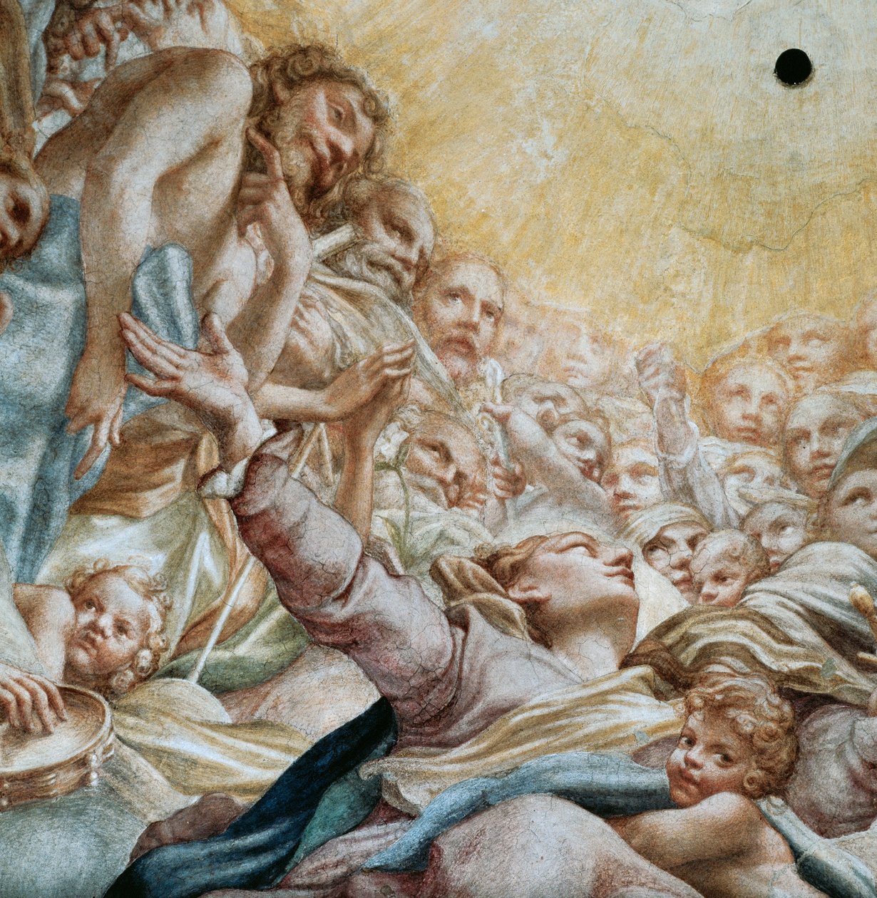 Antagelse af Jomfru af (c.1489 1534) Correggio