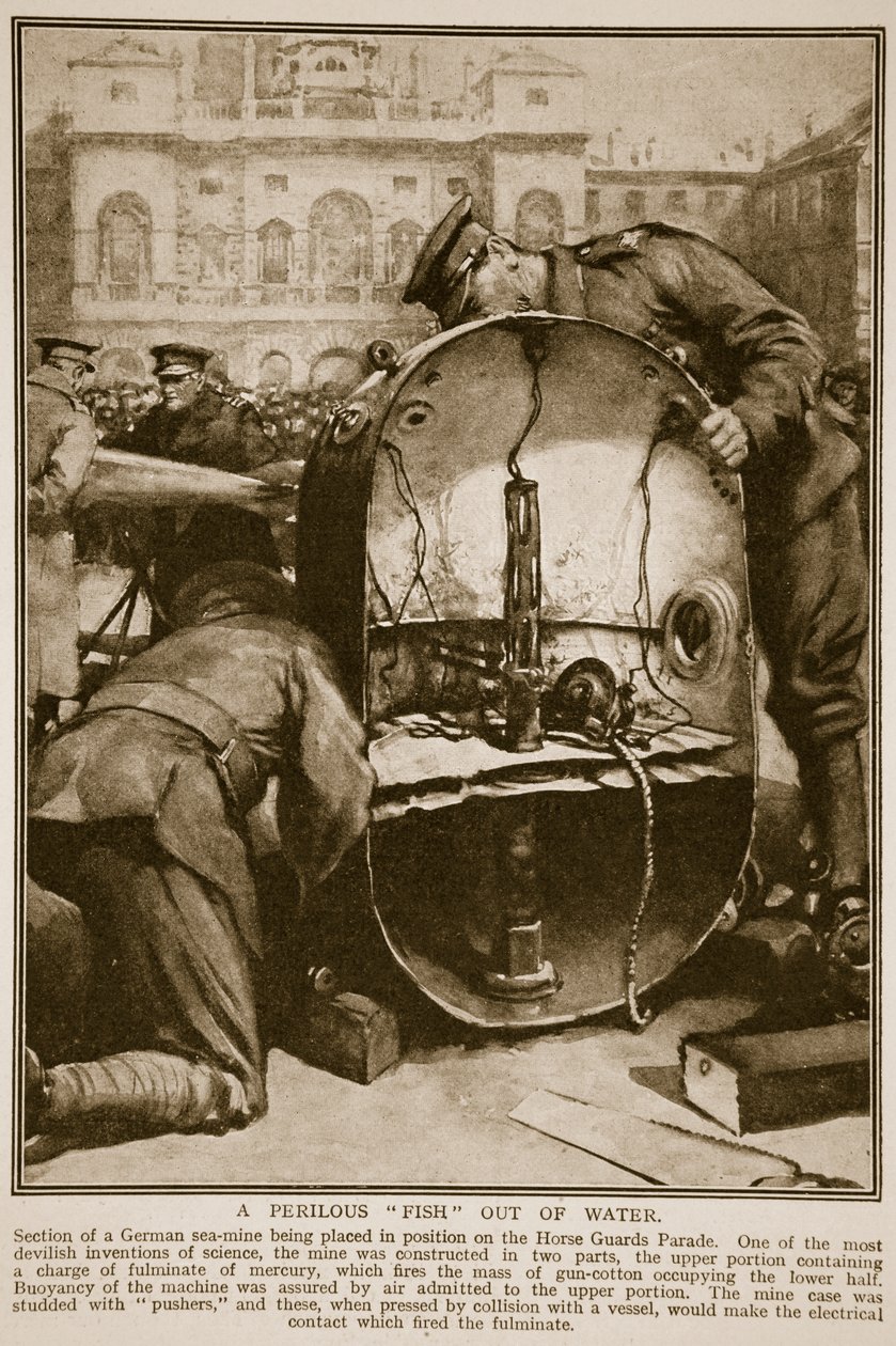 En farlig fisk ude af vandet, 1914-19 af Unknown