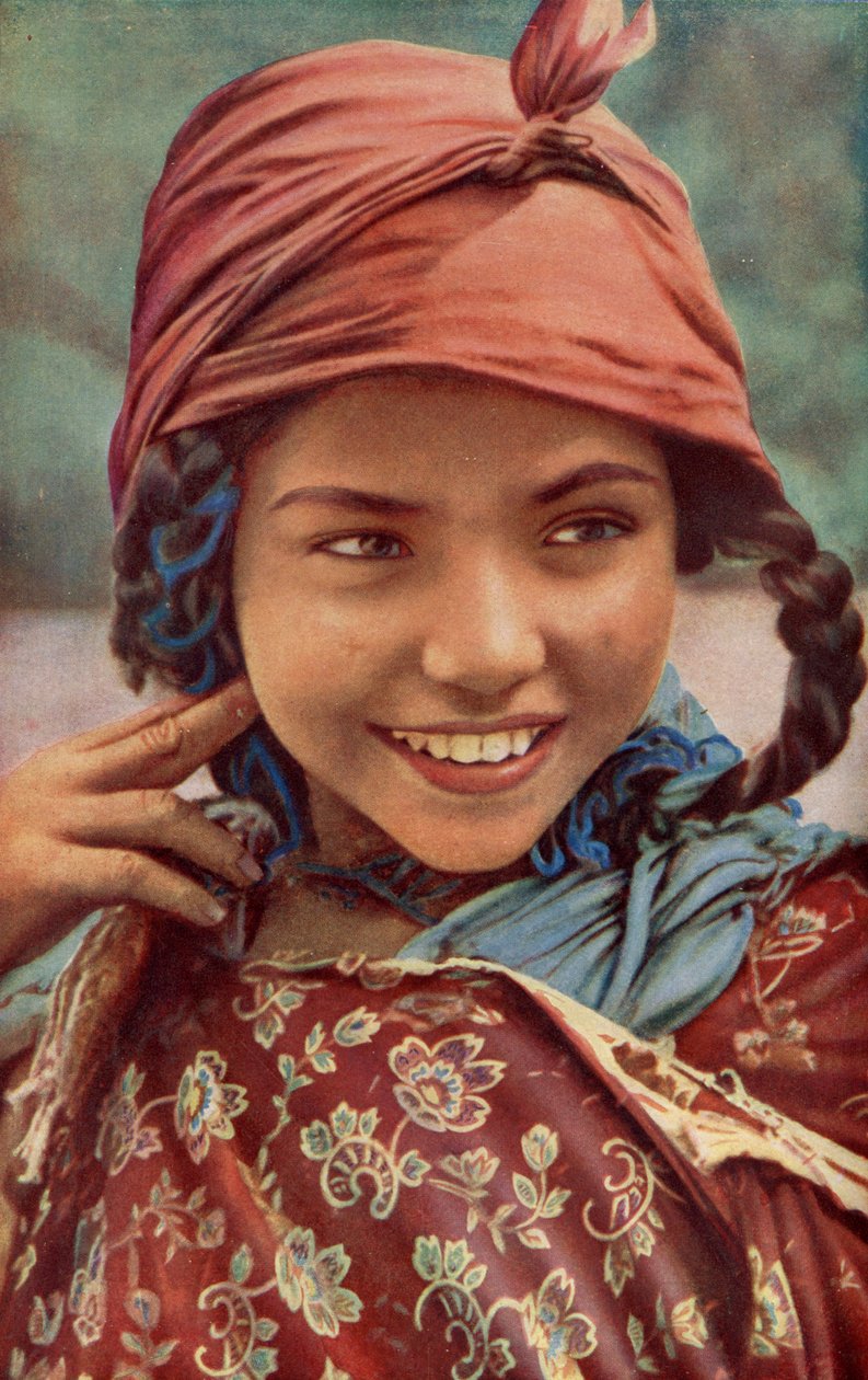 Afrika. Arabiske børn fra Tunis. 1920 af Unknown